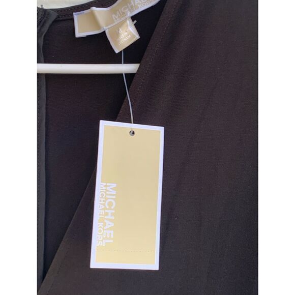 Micheal Kors black jumpsuit with belt. Sleeveless size M - Picture 4 of 8